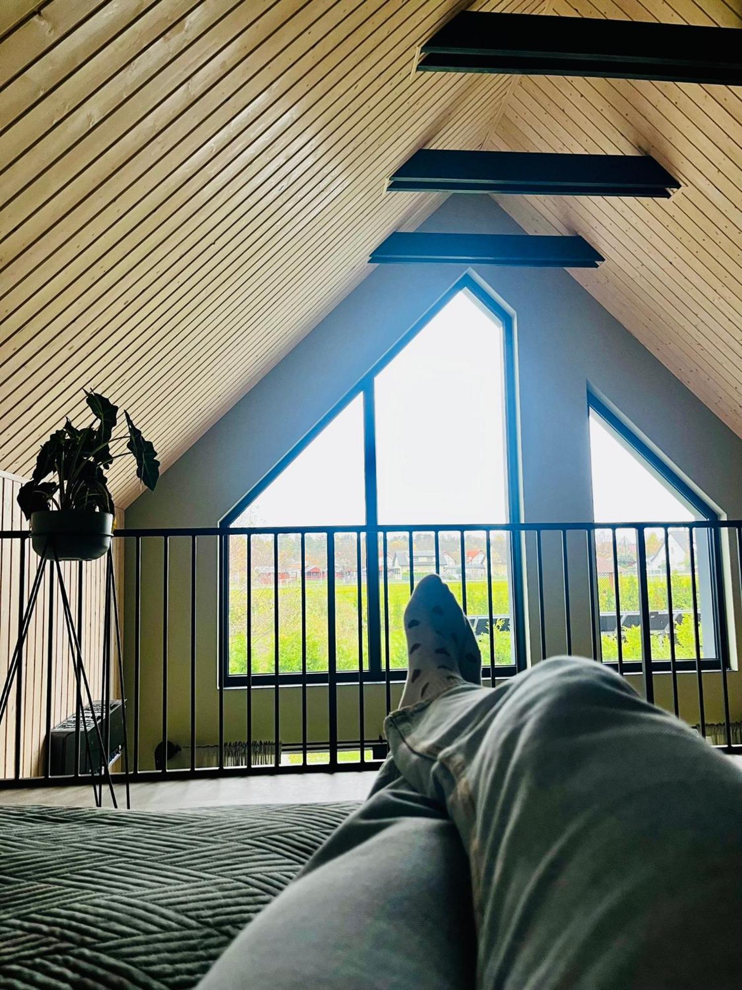 Villa Widac Wydmy Łeba Esterno foto